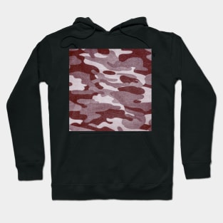 Red Camouflage Hoodie